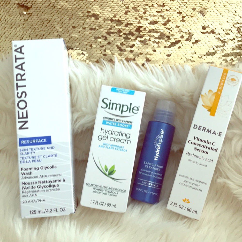 Derma-E, Neostrata, Hydropeptide, Simple